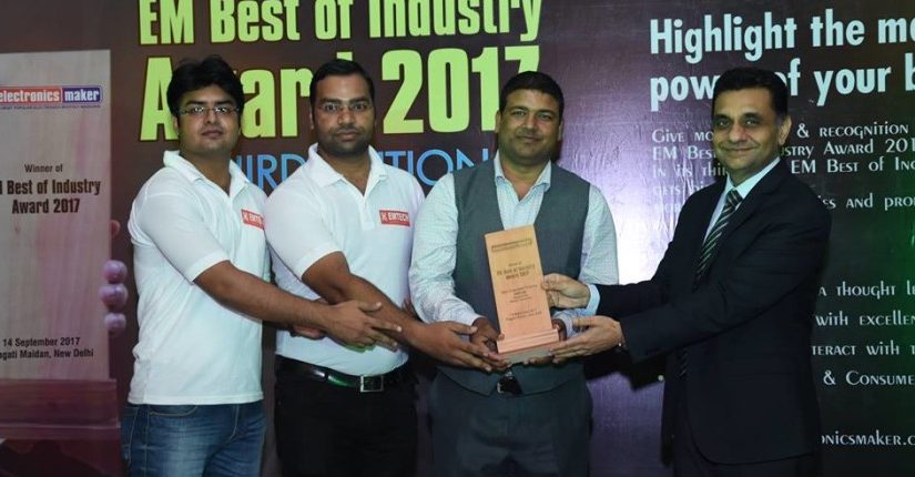 Award For Best Embedded Training Institute in India